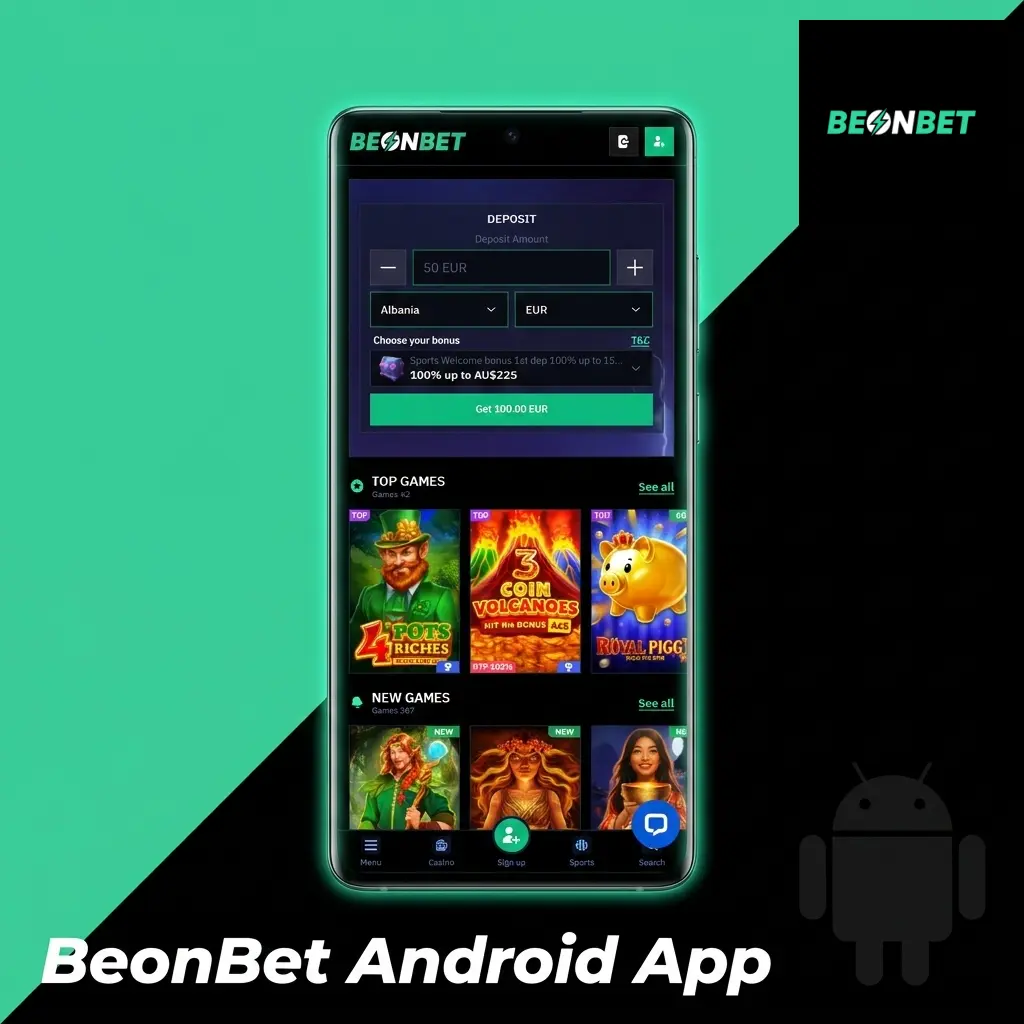 BeonBet Android app APK download and installation guide for enabling browser installs and logging in
