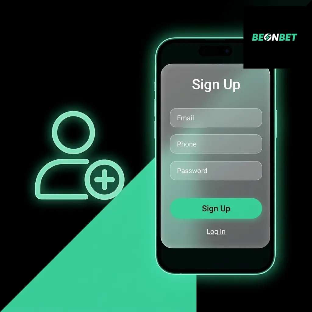 BeonBet Australia registration form for sportsbook and casino account sign up
